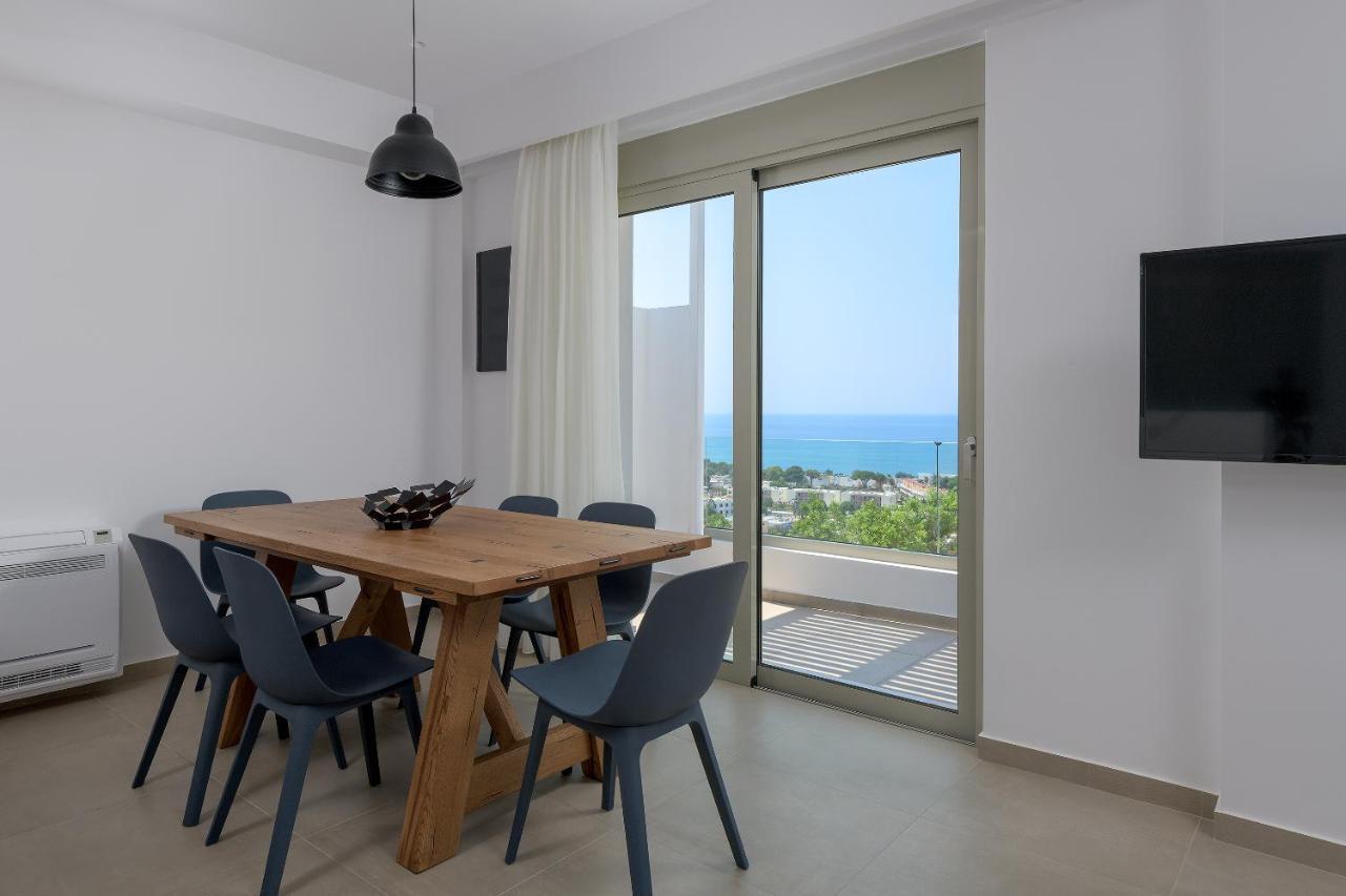 Villa Allegra With Pool In Pefkos, Lindos Area Pefki المظهر الخارجي الصورة